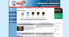 Desktop Screenshot of angolanewschannel.com
